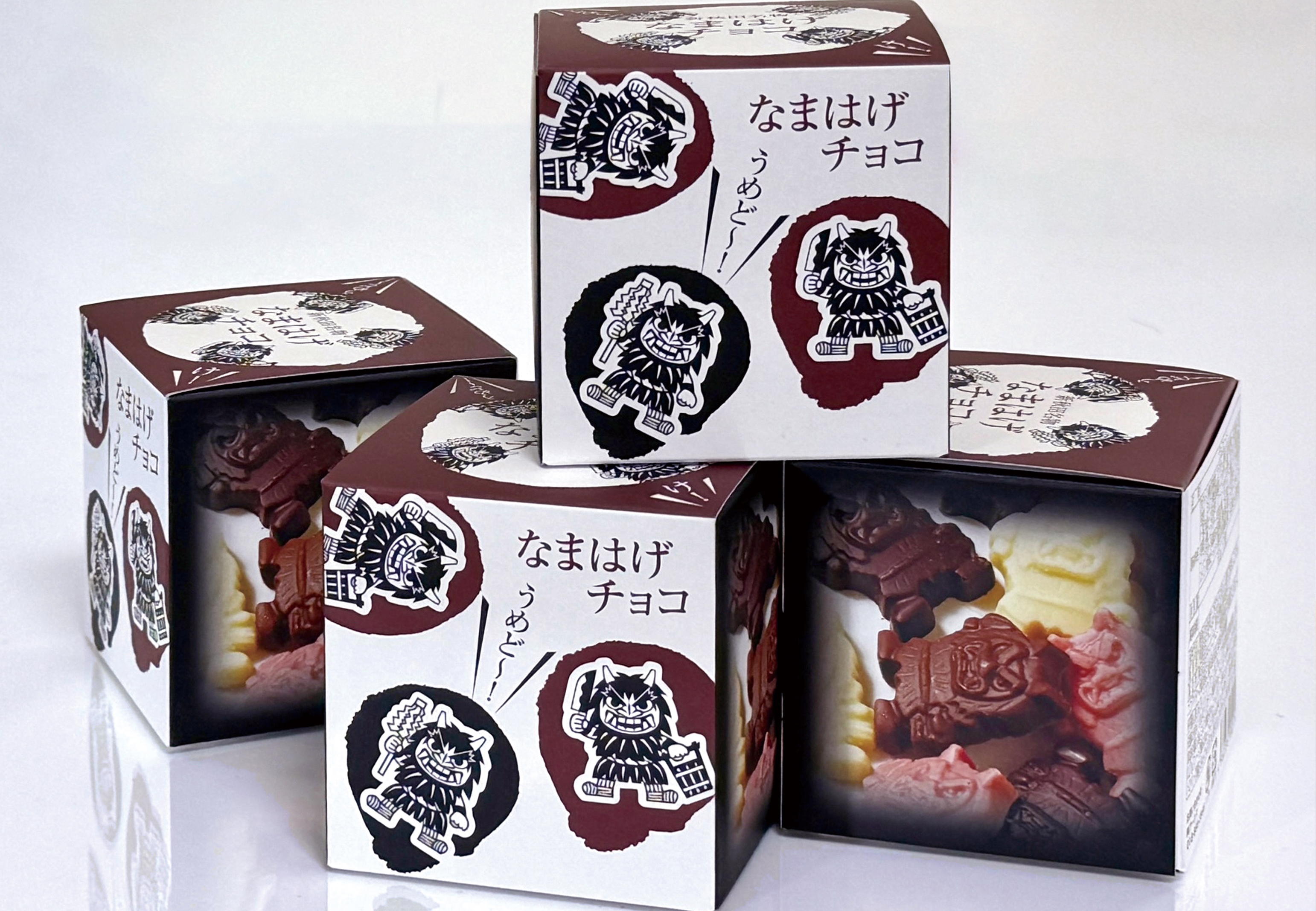 なまはげチョコ キューブボックス