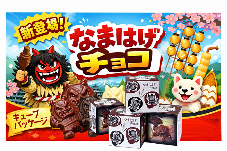 なまはげチョコキューブ